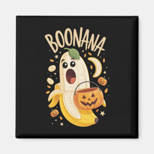 Aimant Boonana Cute Ghost Nana Halloween Costume Hommes F