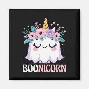 Aimant Boonicorn Unicorn Ghost Halloween Hommes Femmes En