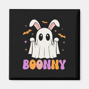 Aimant Boonny mignonne Bunny Ghost Halloween Hommes Femme