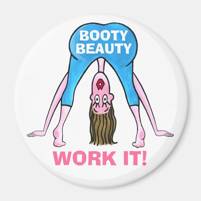 AIMANT BOOTY BEAUTY-WORK IT ! (Devant)