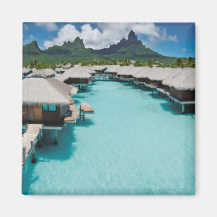 Aimant Bora Bora Carte Postale (Bora Bora 4)