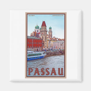 Aimant Bord de mer de Passau - de Donau