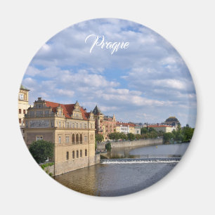 Aimant Bord de rivière de Prague, République tchèque, voy