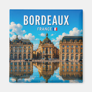 Aimant Bordeaux France Élégance du Front de Rivière Histo