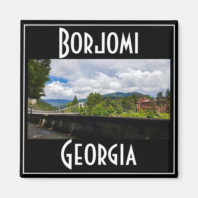 Aimant Borjomi Hot Springs Resort Georgia Caucuses (Devant)