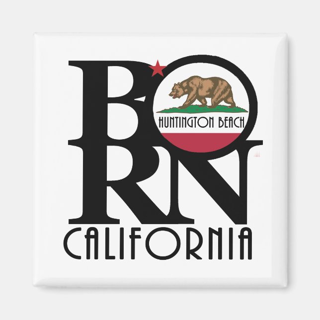 Aimant BORN Huntington Beach (Devant)