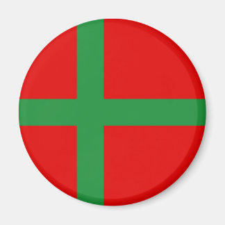 Aimant Bornholm Danemark drapeau région province symbole