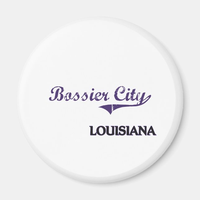 Aimant Bossier City Louisiana City Classic (Devant)
