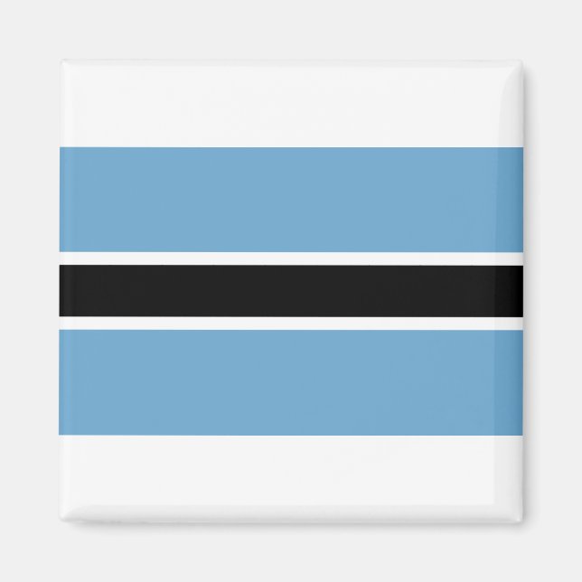 Aimant Botswana Flag (Devant)