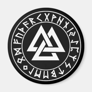 Aimant bouclier de Rune de Tri Triangle d'aimant sur le