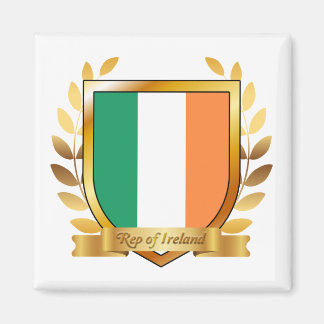 Aimant Bouclier du drapeau de la République d'Irlande