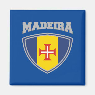 Aimant Bouclier du drapeau de Madère