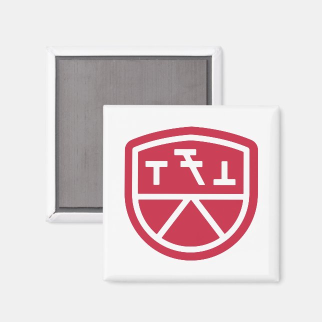 Aimant Bouclier Phi Sigma Kappa (Recto/Verso)
