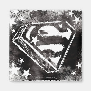 Aimant Bouclier S avec étoiles