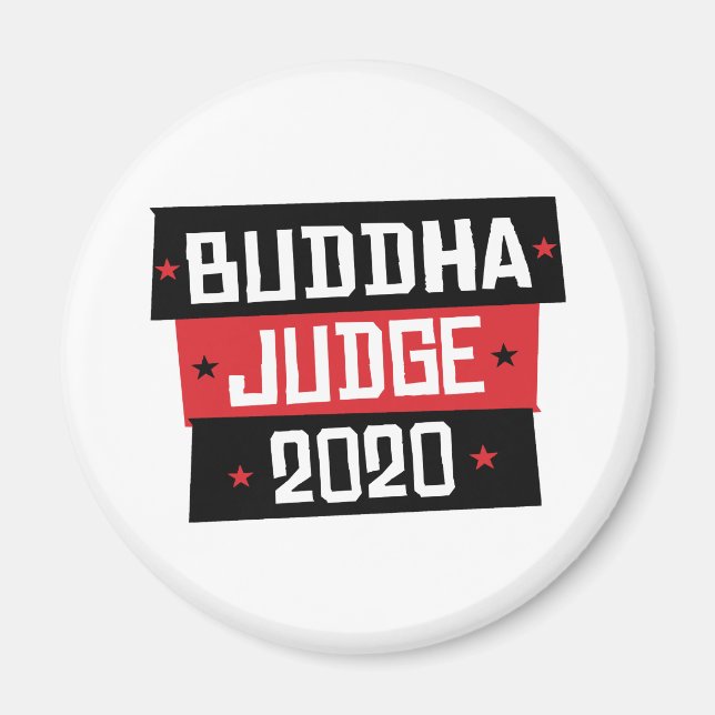 Aimant Bouddha Juge 2020 (Devant)