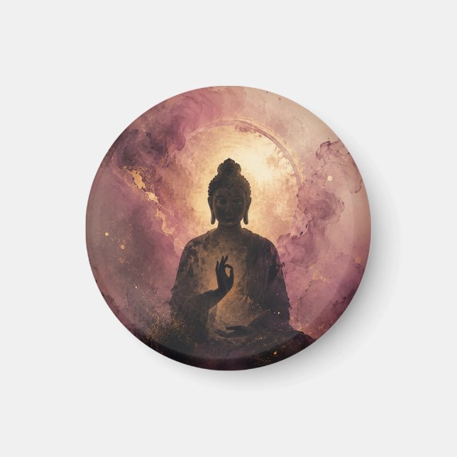 Aimant Bouddha mystique | Méditation Zen (Devant)