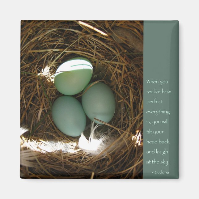 Aimant Bouddha Paroles de sagesse (Devant)