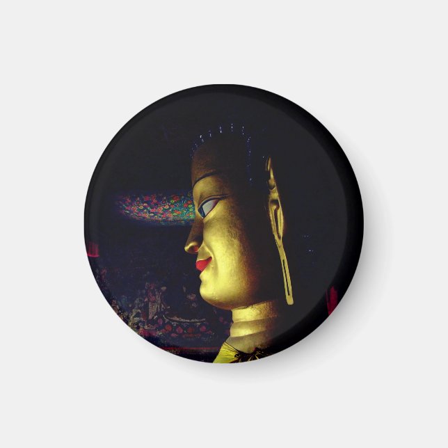 Aimant Bouddha Shakyamuni - L'Himalaya, le Dharma (Devant)