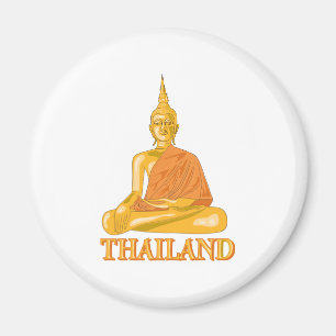 Aimant Bouddha Thaïlande