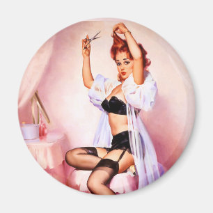 Aimant Boudoir pin up
