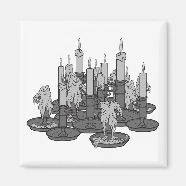 Aimant Bougies (Devant)