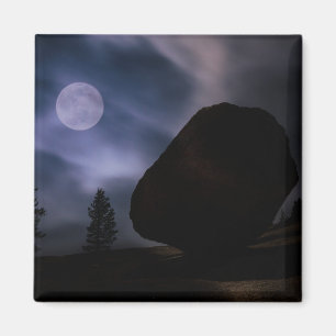 Aimant Boulder au clair de lune Parc national de Yosemi