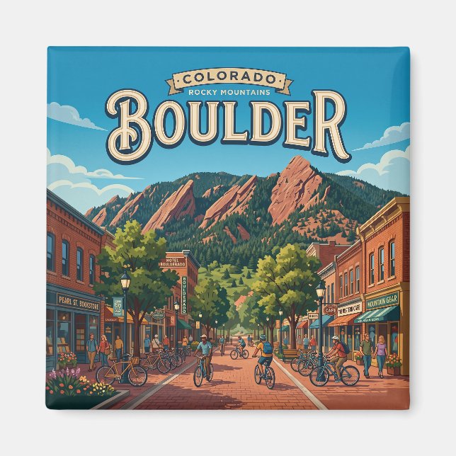 Aimant Boulder, Colorado (Devant)