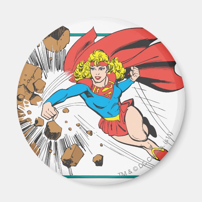 Aimant Boulder de Supergirl (Devant)