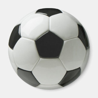Aimant Boule de soccer 2 ¼ pouces d'aimant rond