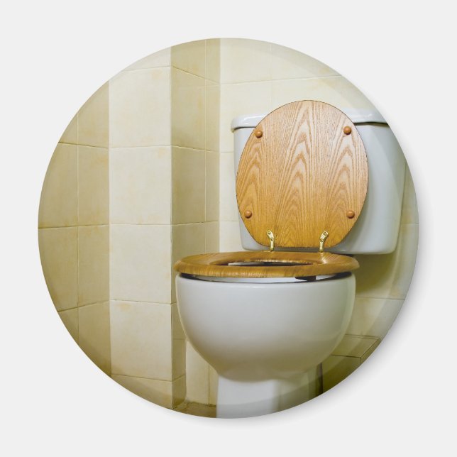 Aimant Boule de toilettes dans la salle de bain de l'hôte (Devant)