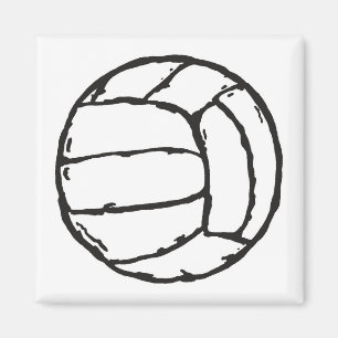 Aimant Boule de volleyball