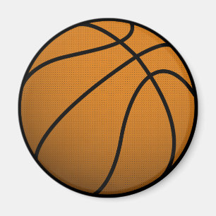 Aimant Boule fraîche des sports B de basket-ball et de