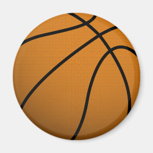 Aimant Boule fraîche des sports B de basket-ball et de