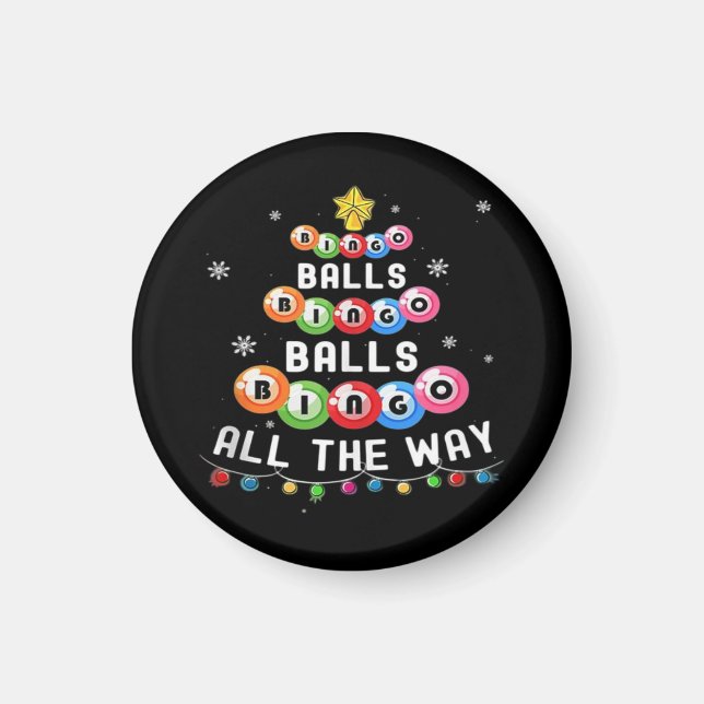 Aimant Boules de Bingo Bingo à tout prix  (Devant)