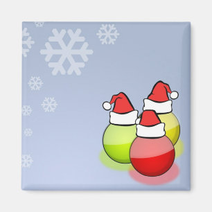Aimant Boules de Père Noël