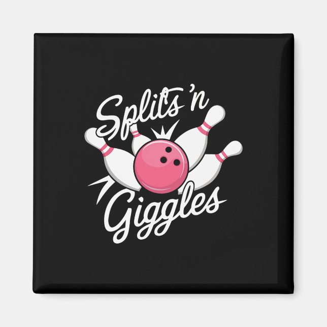 Aimant Boules N Giggles Bowling Bowler Ball Et P (Devant)