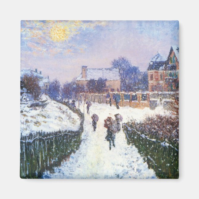 Aimant Boulevard Saint Denis Argenteuil par Claude Monet (Devant)