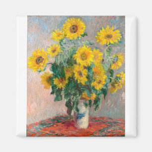 Aimant Bouqet of Sunflowers par Claude Monet
