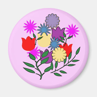 Aimant bouquet de printemps