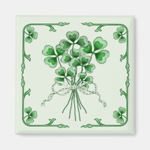 Aimant Bouquet shamrock 2