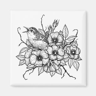 Aimant Bouquet Wren