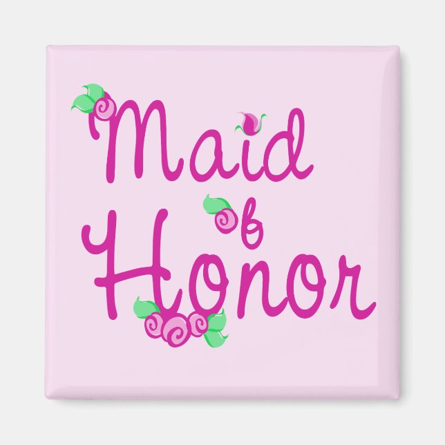 Aimant Bourgeons d'amour/ Mariage (Devant)