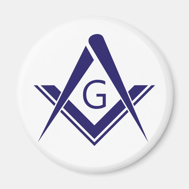 Aimant boussole freemason guilde mason organisation signe (Devant)