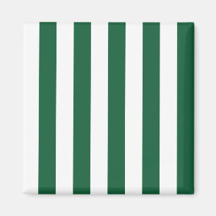 Aimant Bouteille vintage classique Vert & Blancs