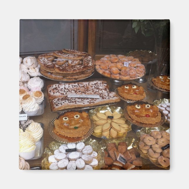 Aimant Boutique de gâteaux à Barcelone (Devant)