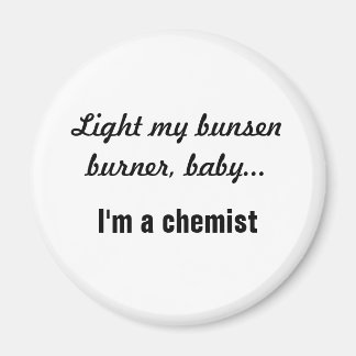 Aimant Bouton Chimiste Cheeky - Bunsen Burner