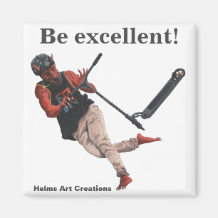 Aimant Bouton d'art Imaginaire Kobold Kick Scooter