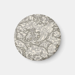 Aimant Bouton de fiancé en damas antique de William Morri