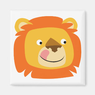 Aimant bouton de lion