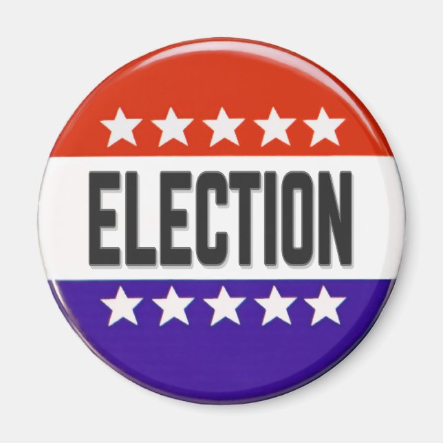 Aimant Bouton Élection (Devant)